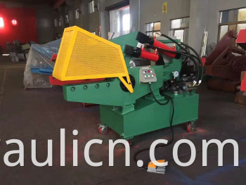 Q08-100 Rottami idraulici automatici per rottami idraulici di fabbrica Shear di alluminio